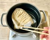 【ポリ袋で簡単】きなこレーズン蒸しパン作り方6写真