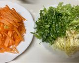 キャベツと人参の茹でサラダ作り方1写真
