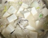 豚肉と白菜の豆乳チゲスープ作り方6写真