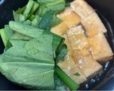 節約！厚揚げと小松菜の煮浸し　しらす乗せ作り方3写真