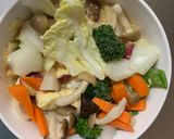 お一人様オイ味噌味根菜たっぷり野菜炒め作り方15写真