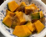 レンジで簡単カボチャ煮作り方1写真