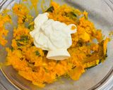 かぼちゃ🎃のサラダ🥗作り方4写真