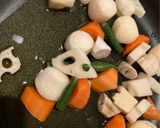 鮭と冷凍野菜のワンパン料理作り方3写真