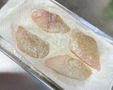 魚屋レシピ*白身魚のふっくら、ピカタ♪作り方2写真