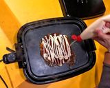 豆苗のお好み焼き【食遺産】作り方8写真