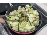 鶏肉ときゃべつのガーリック炒め★動画あり作り方22写真