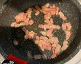 お月見カルボごはん!作り方3写真