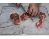 鶏もも肉の炭火焼き風味唐揚げ★動画あり★作り方1写真