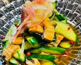 鰻ときゅうりの酢の物　　　　　　　うざく作り方7写真