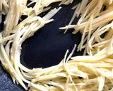 細切りじゃがいものマヨネーズ炒め　カレー風味作り方5写真