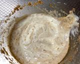 鶏皮と長葱の胡麻マヨ炒め作り方3写真
