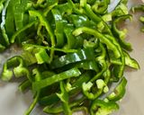 ピーマンと長ねぎの香味中華炒め作り方1写真