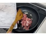 なめことわらびの豚にら炒め★動画あり★作り方11写真