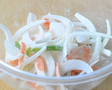 新たまねぎのシャキシャキのかき揚げ♪作り方2写真