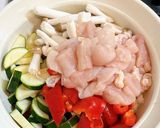 ズッキーニとパプリカの簡単無水カレー作り方6写真