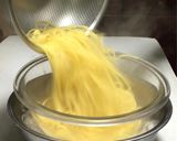 カニ味噌とカニカマの柚子胡椒冷製パスタ作り方10写真
