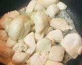 完熟アボカド＆鶏肉の和風めんつゆ炒め作り方1写真