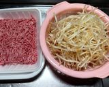 モヤシで増々💫大満足のハンバーグ作り方1写真