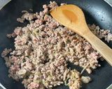 春雨とひき肉といんげんのピリ辛炒め作り方2写真