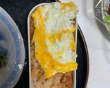 レンジ簡単洋風キムチチリ味オムライス弁当作り方15写真