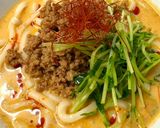 簡単!レンチンで冷やし坦々うどん作り方7写真