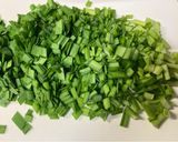 もっちりニラ焼き作り方1写真