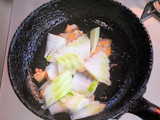白菜と豚バラ肉のオイスターソース炒め