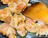 キノコと鶏肉の卵炒め作り方3写真