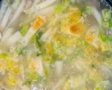 豚ひき肉と白菜のコンソメスープパスタ！作り方4写真