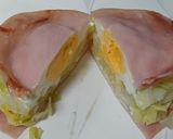 お弁当に最適　レンジで巣ごもり卵作り方11写真