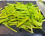 ほうれんそうの茎で🇰🇷ピリ辛ナムル作り方3写真
