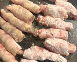 生姜焼き?豚バラ肉の新生姜巻き作り方5写真