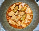 鶏むね肉とナスのチリソース作り方8写真
