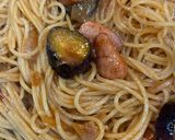 茄子とソーセージのちょっと大人なナポリタン🍆🍝✨作り方8写真