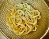 かぼすダレで冷製☆豚しゃぶうどん!作り方4写真