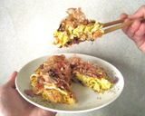 ラープ餅お好み焼き作り方7写真