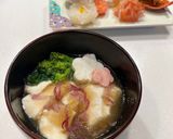 簡単♪温奴と菊の花のみぞれあんかけ作り方7写真