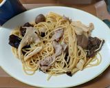 豚肉とキノコたっぷりの和風パスタ作り方7写真