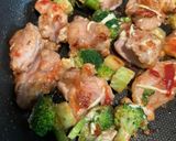 鶏とブロッコリーケチャマヨ炒め作り方3写真