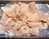 鶏むね肉と青梗菜のクリーム煮込み作り方2写真