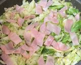 キャベツの彩り副菜作り方2写真