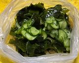 わかめときゅうりだけの酢の物作り方4写真