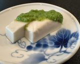 サラダにのせるかまぼことオクラトロトロ作り方6写真