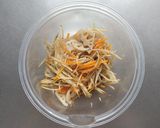 レンジで簡単☆根菜の塩きんぴら。作り方4写真