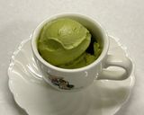 抹茶ソフトクリーム風⭐︎アイスクリーミー作り方6写真