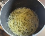 ズボラなレシピ🤭キムチでサラダスパゲティ作り方1写真