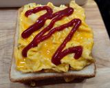 超簡単!オムそばホットサンド!!作り方9写真