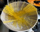 ロングパスタで作る茄子のアラビアータ作り方7写真