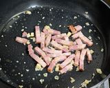 ベーコンとブロッコリーのガーリックパスタ作り方4写真